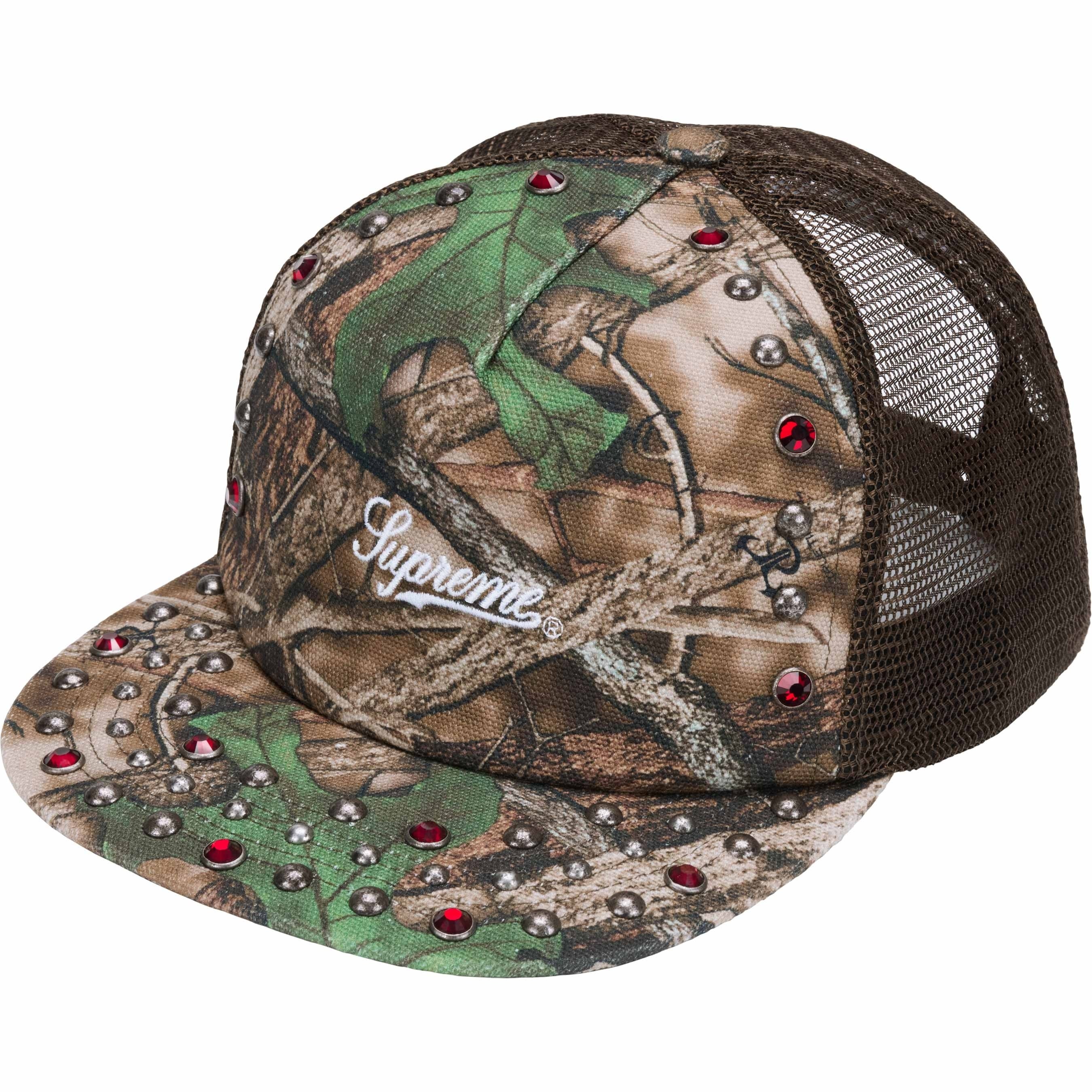 Supreme®/b.b. Simon Studded Canvas Mesh Back 5-Panel view 5